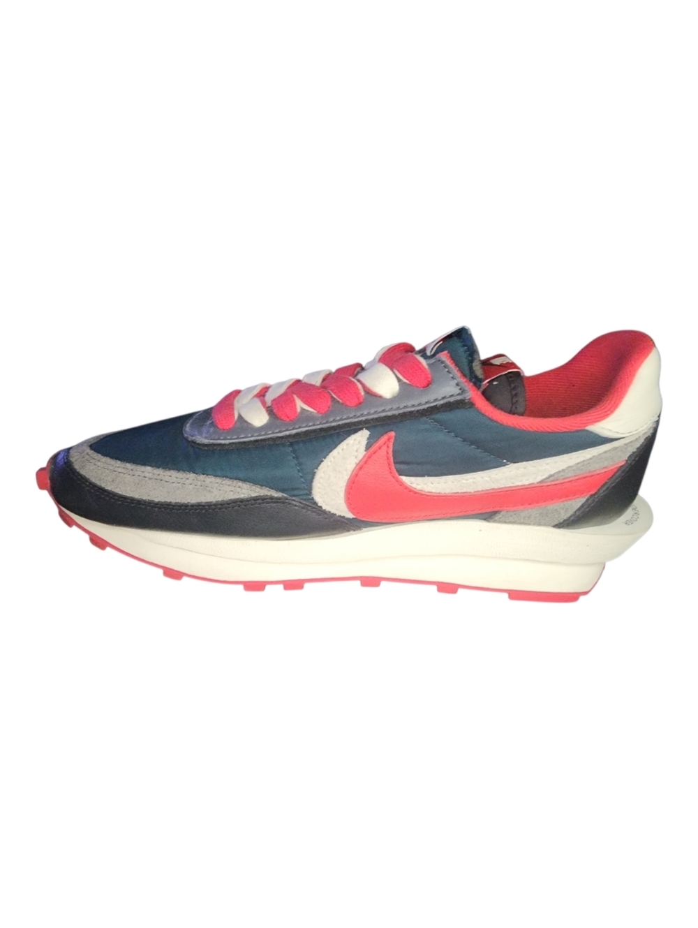 Nike x sacai x Undercover LD Waffle 'Midnight Spruce University Red', Mens 10 - Picture 7 of 10